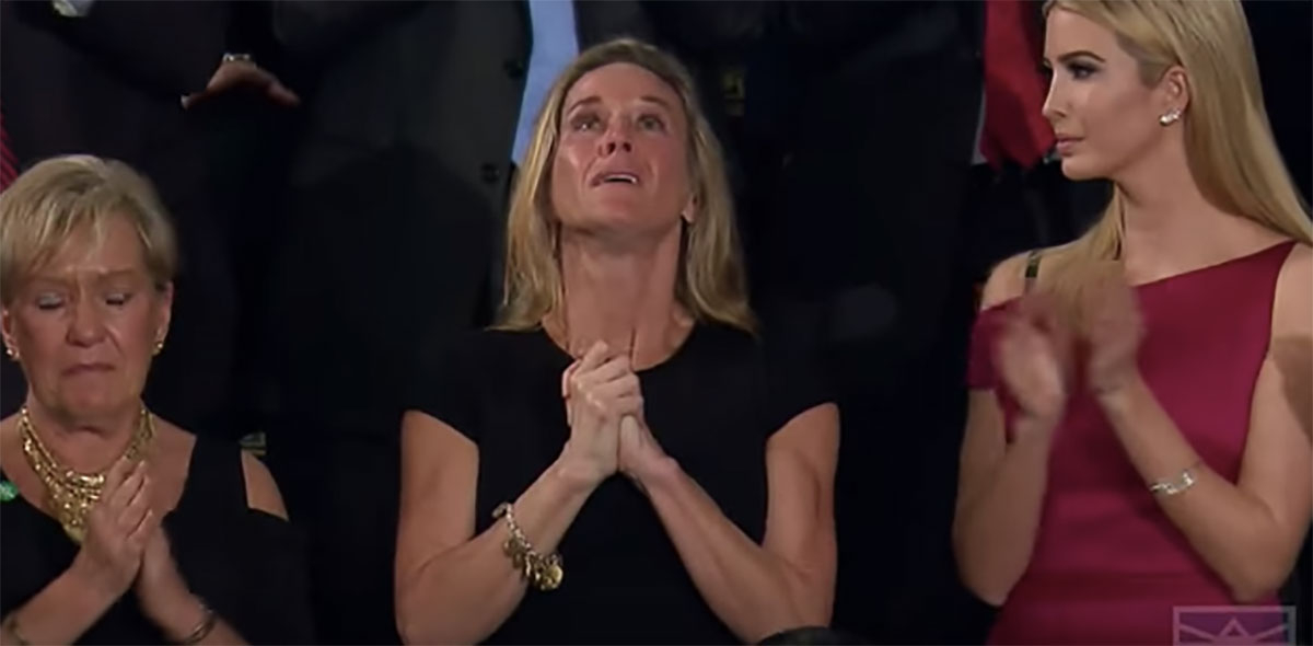 Carryn Owens, Ivanka Trump