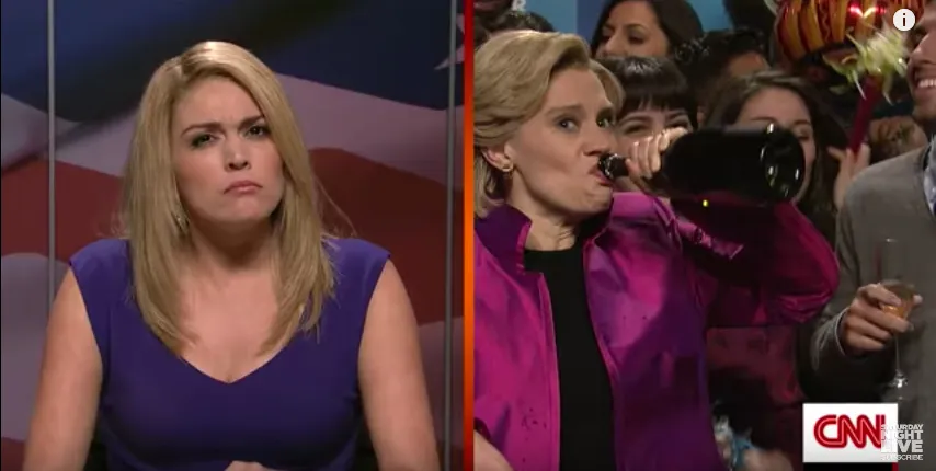 Cecily Strong and Kate McKinnon on 'Saturday Night Live'
