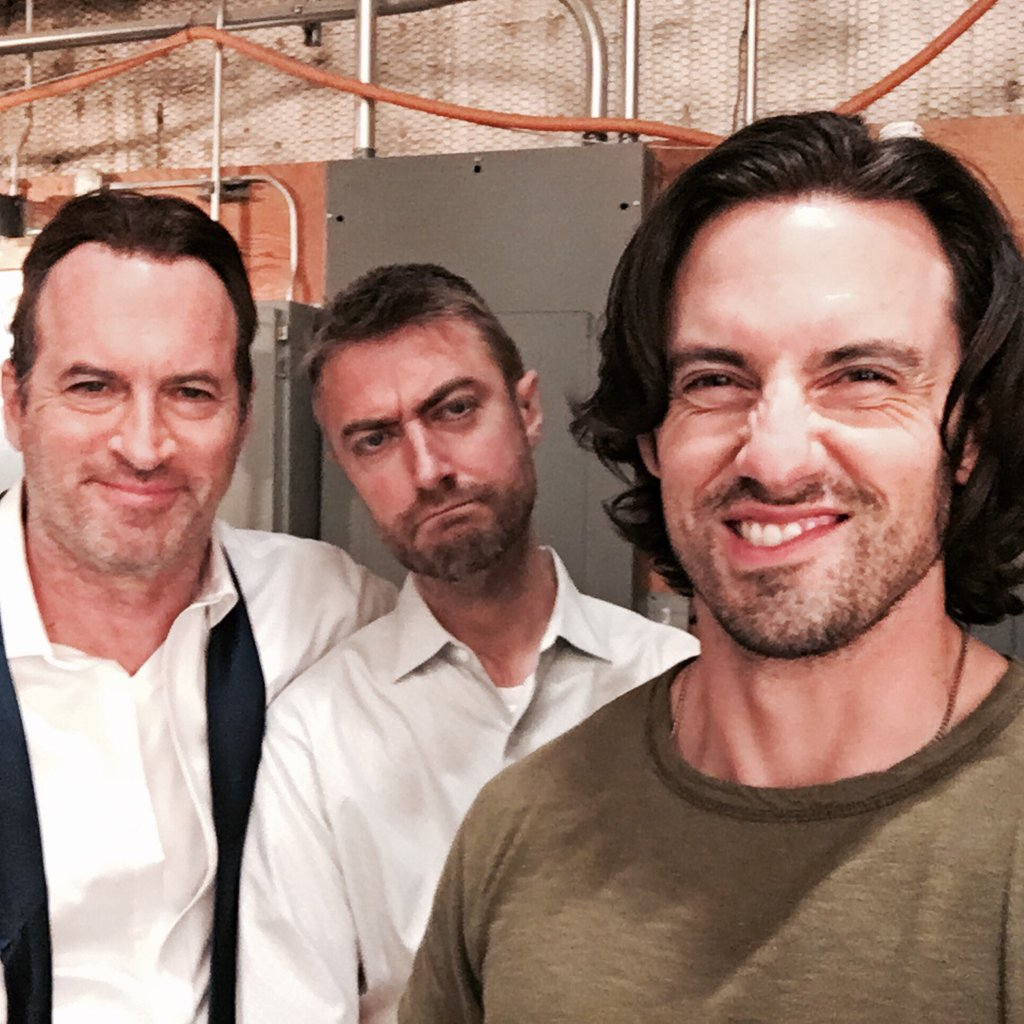 Scott Patterson, Sean Gunn and Milo Ventimiglia