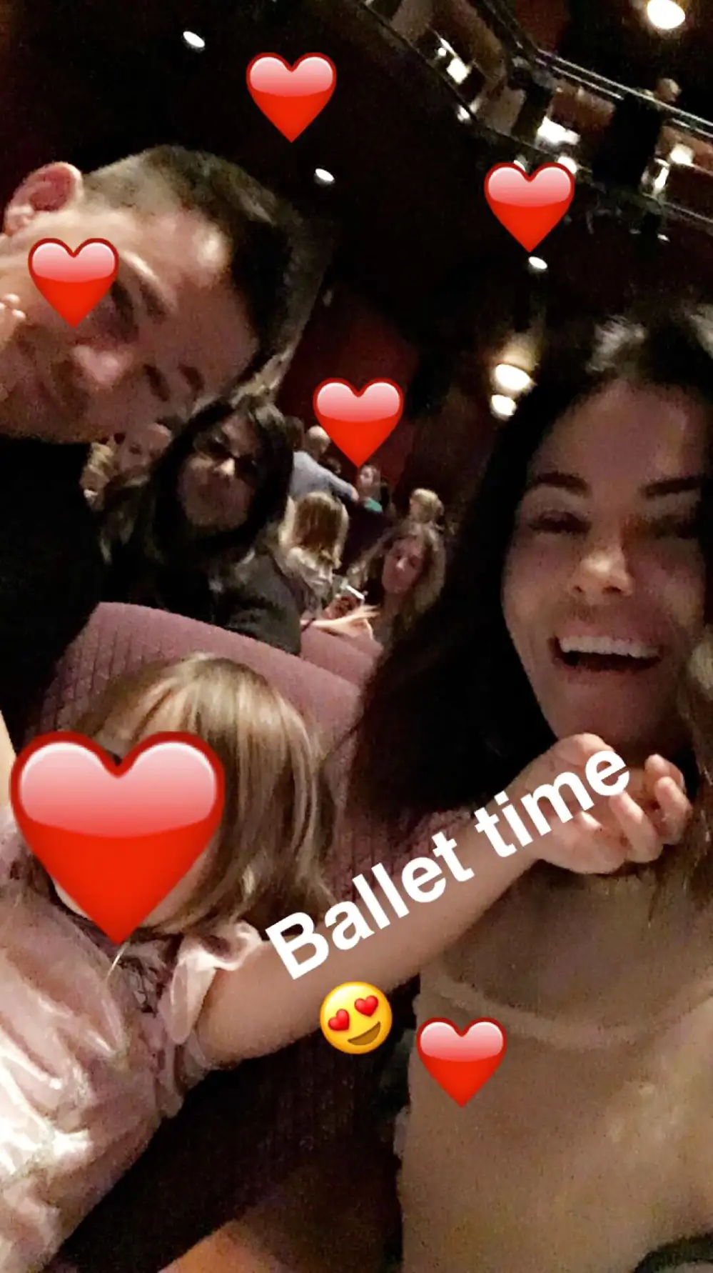 Channing Tatum Jenna Dewan Everly Snapchat nutcracker