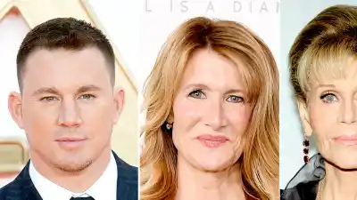 Channing Tatum, Laura Dern, and Jane Fonda