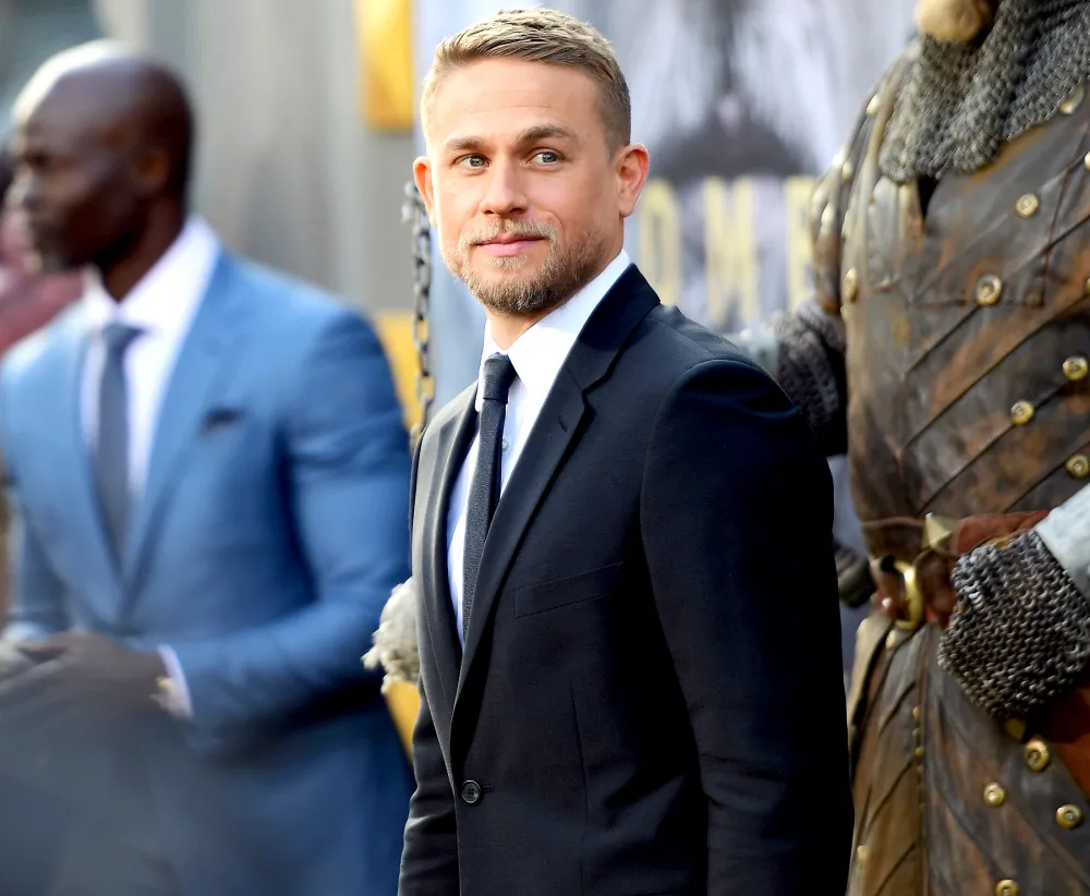Charlie Hunnam attends the premiere of Warner Bros. Pictures' "King Arthur: Legend Of The Sword" at TCL Chinese Theatre on May 8, 2017 in Hollywood, California.