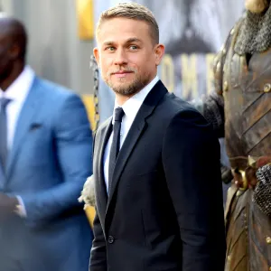 Charlie Hunnam attends the premiere of Warner Bros. Pictures' "King Arthur: Legend Of The Sword" at TCL Chinese Theatre on May 8, 2017 in Hollywood, California.