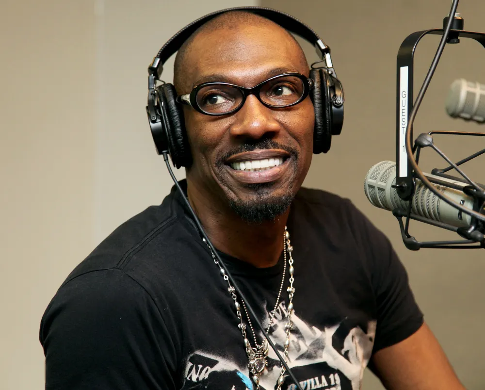 Charlie Murphy visits the SIRIUS XM Studio on June 4, 2011 in New York City.
