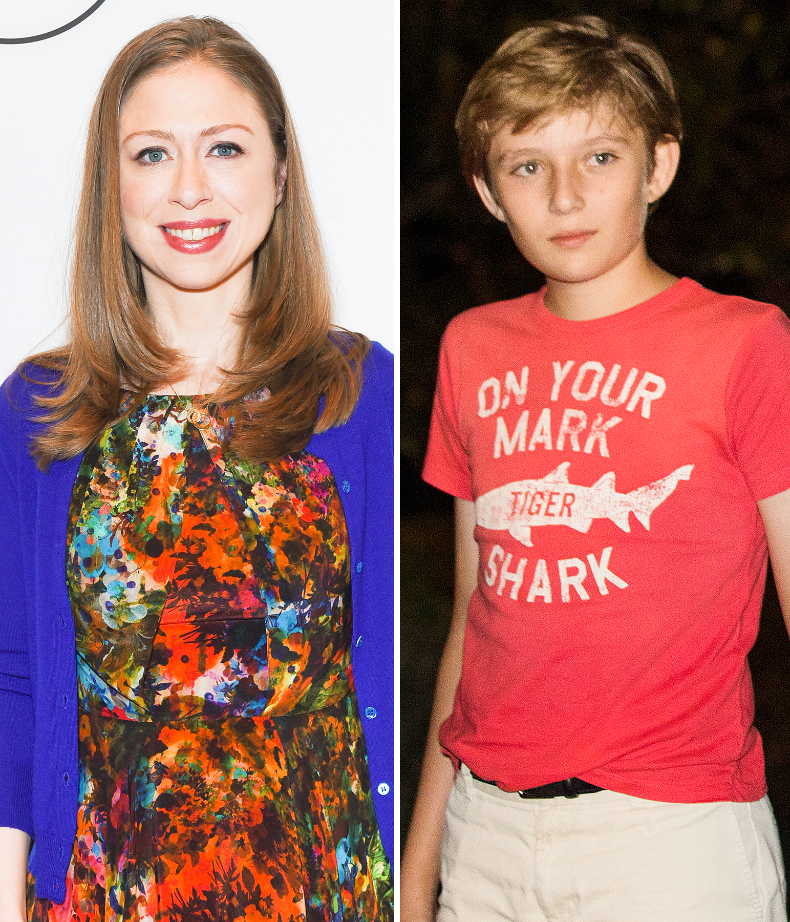 Chelsea Clinton Barron Trump