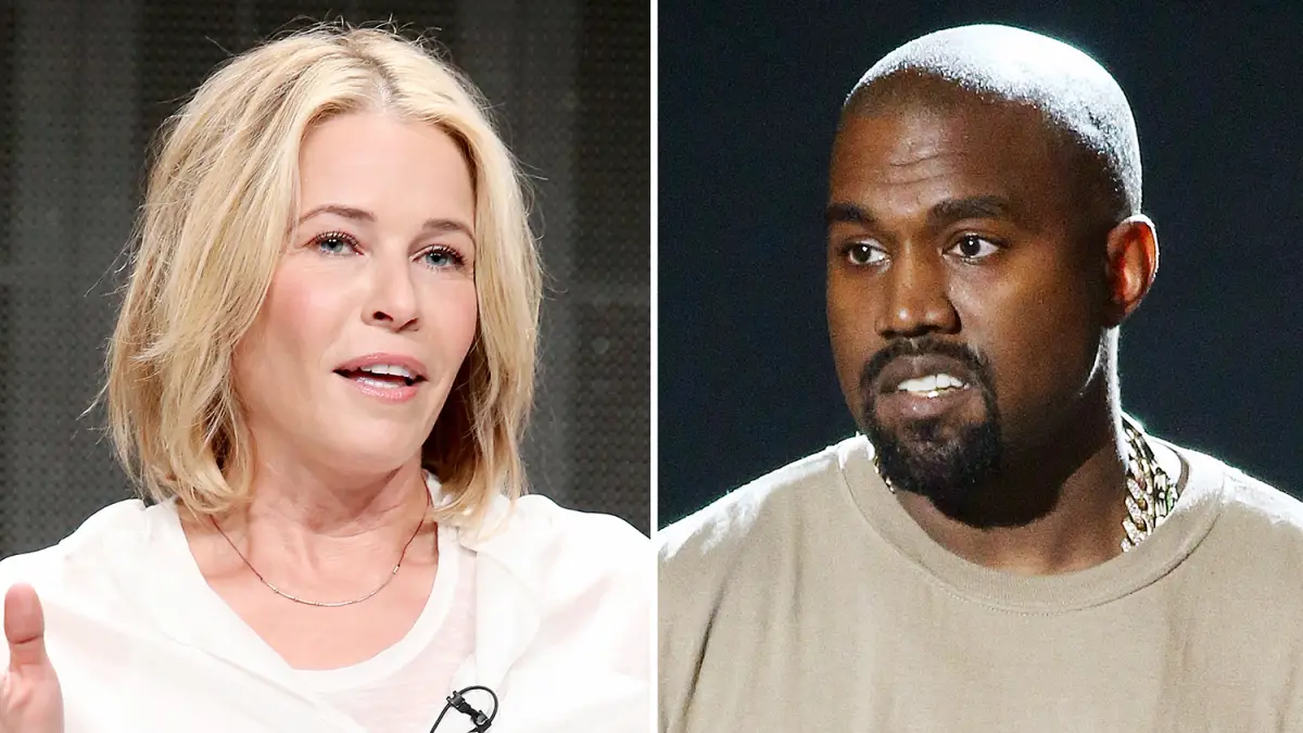 Chelsea Handler and Kanye West