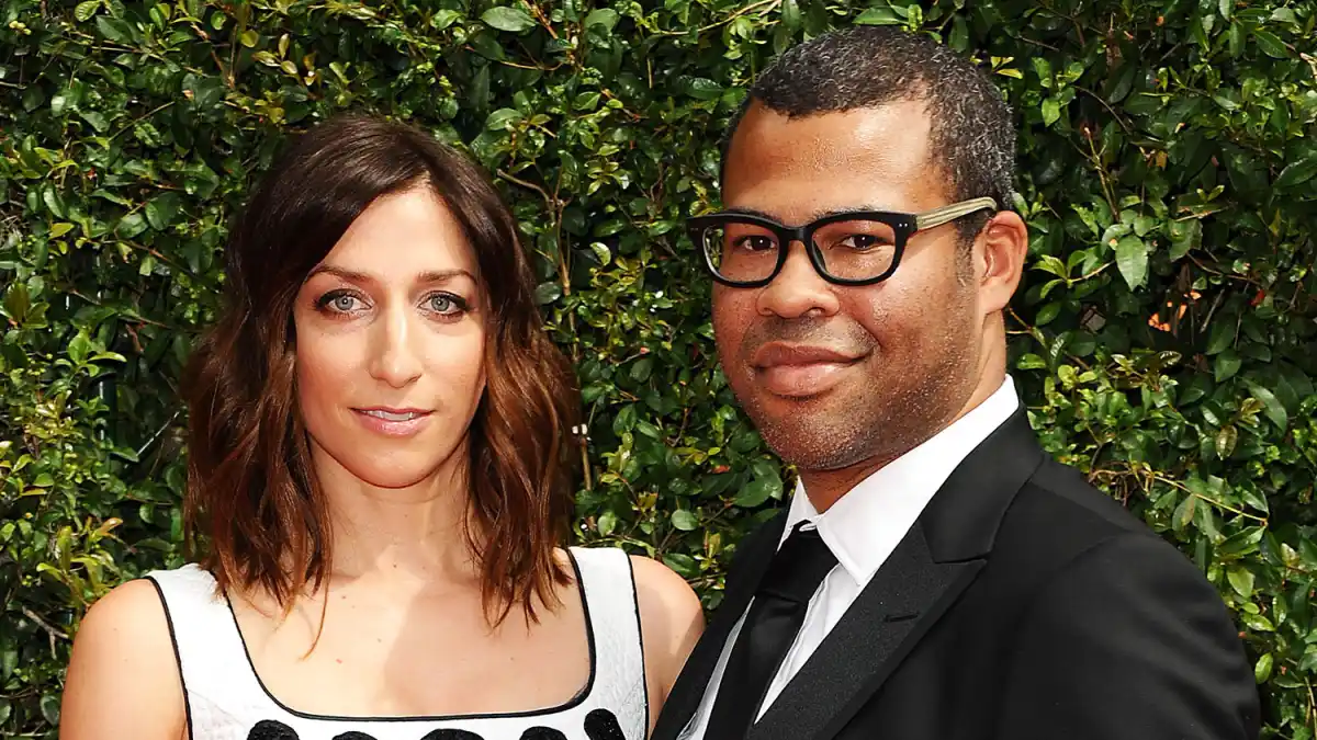 Chelsea Peretti and Jordan Peele