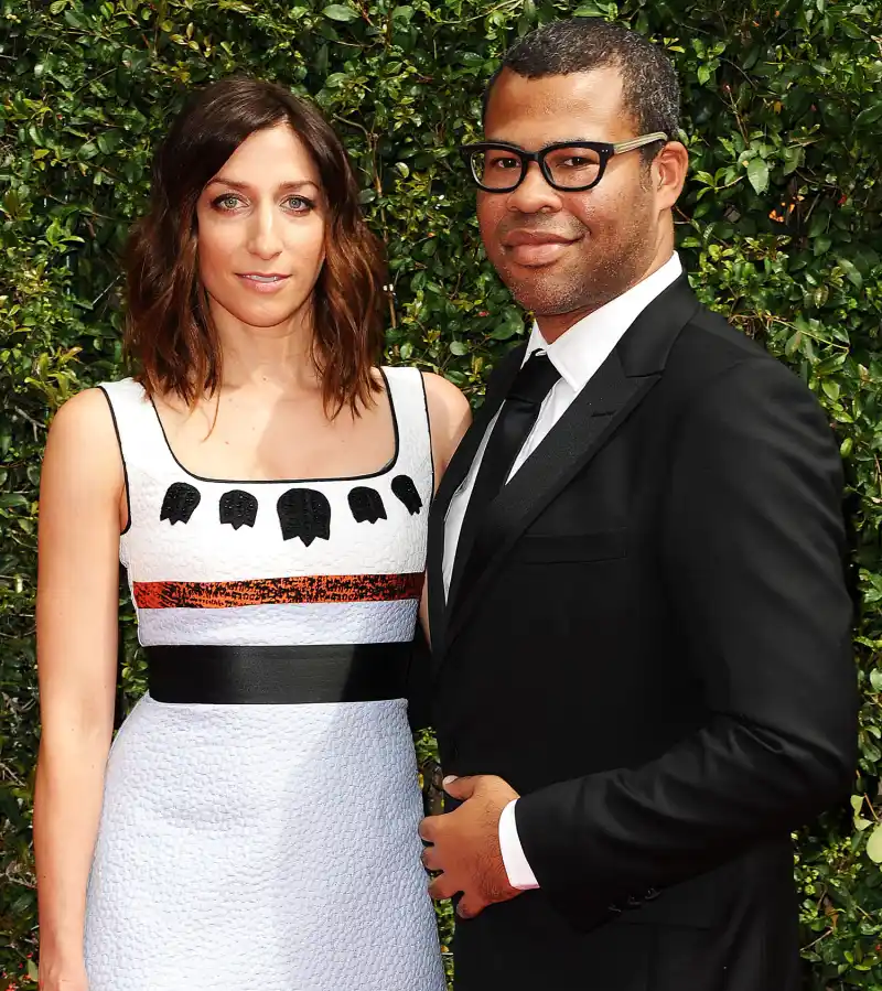 Chelsea Peretti and Jordan Peele