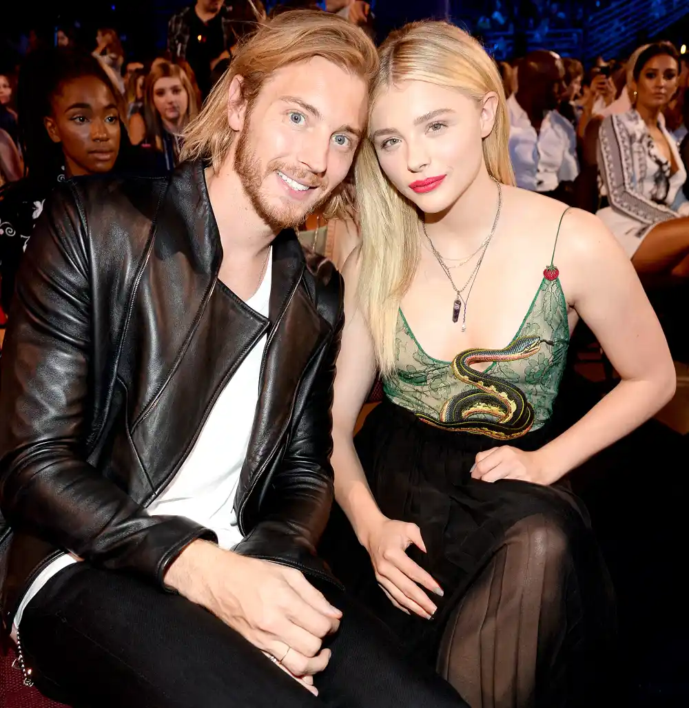 Trevor Duke Moretz and Chloe Grace Moretz attend the Teen Choice Awards 2015.