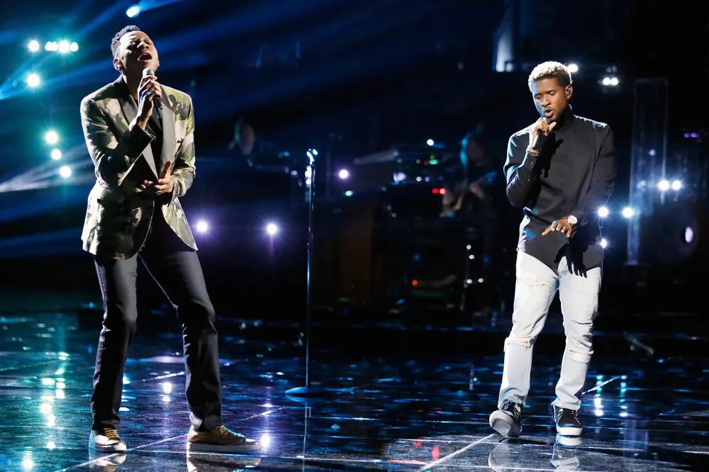 Chris Blue Usher The Voice