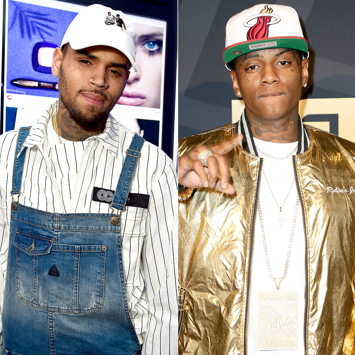 Chris Brown and Soulja Boy