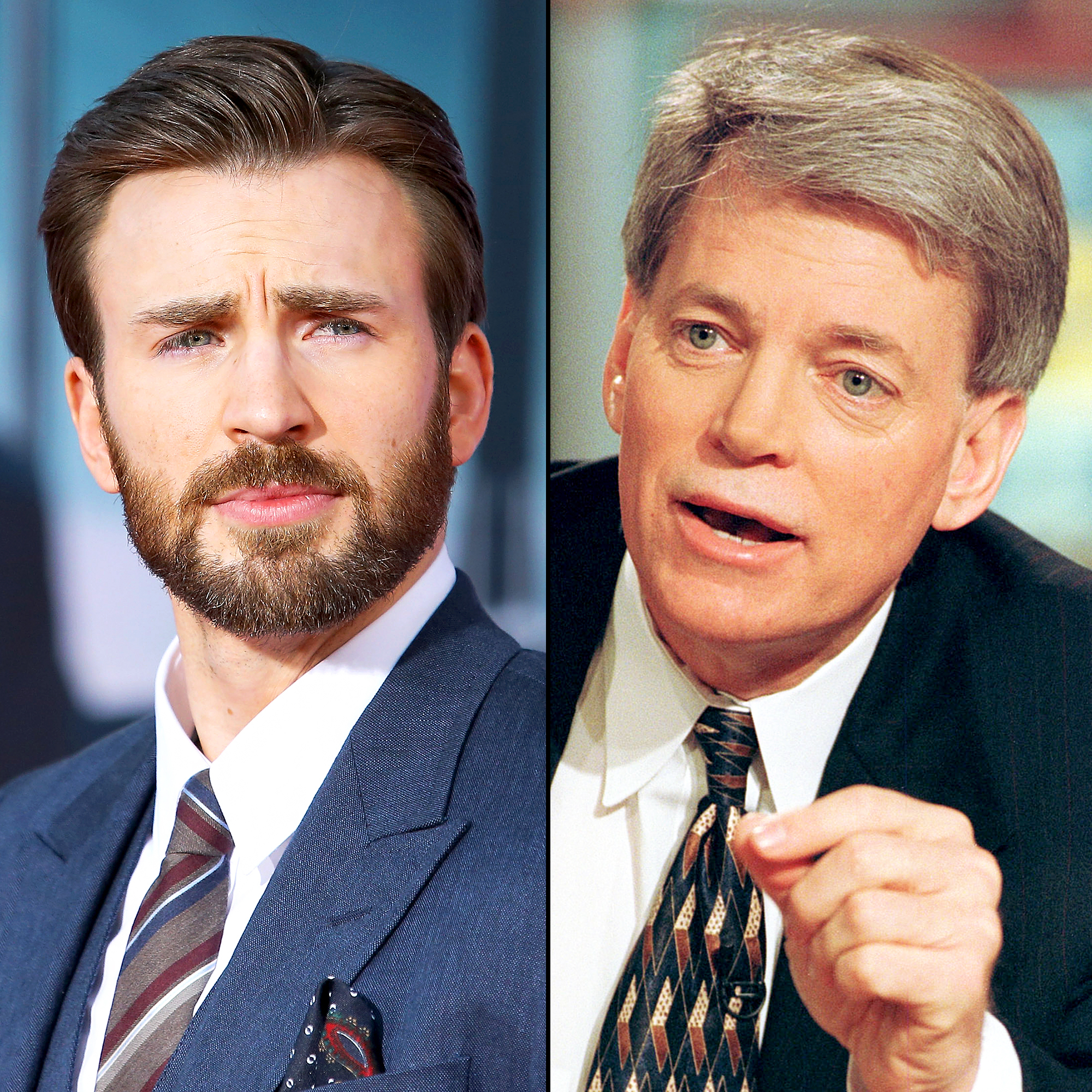 Chris Evans and David Duke