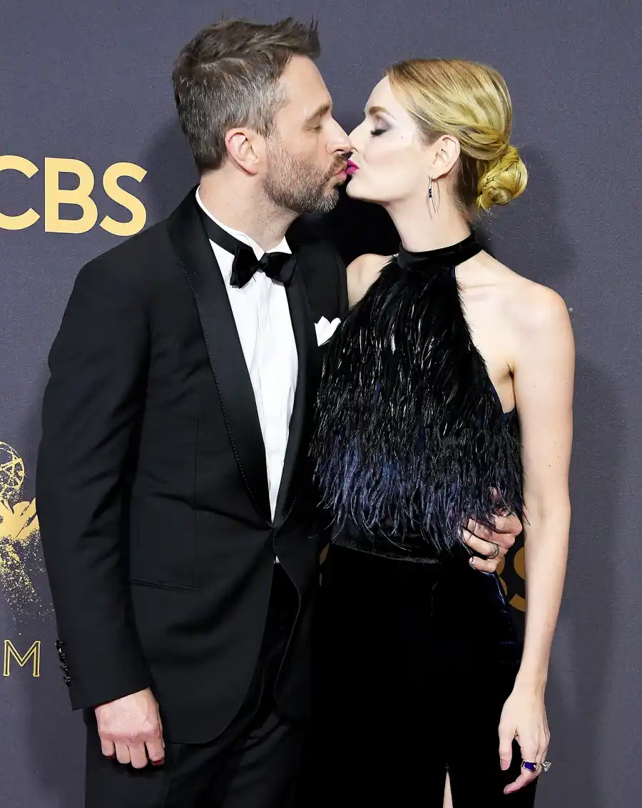 Chris Hardwick Lydia Hearst Emmys 2017