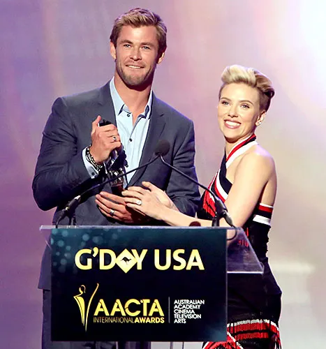 Chris Hemsworth and Scarlett Johansson - G'Day