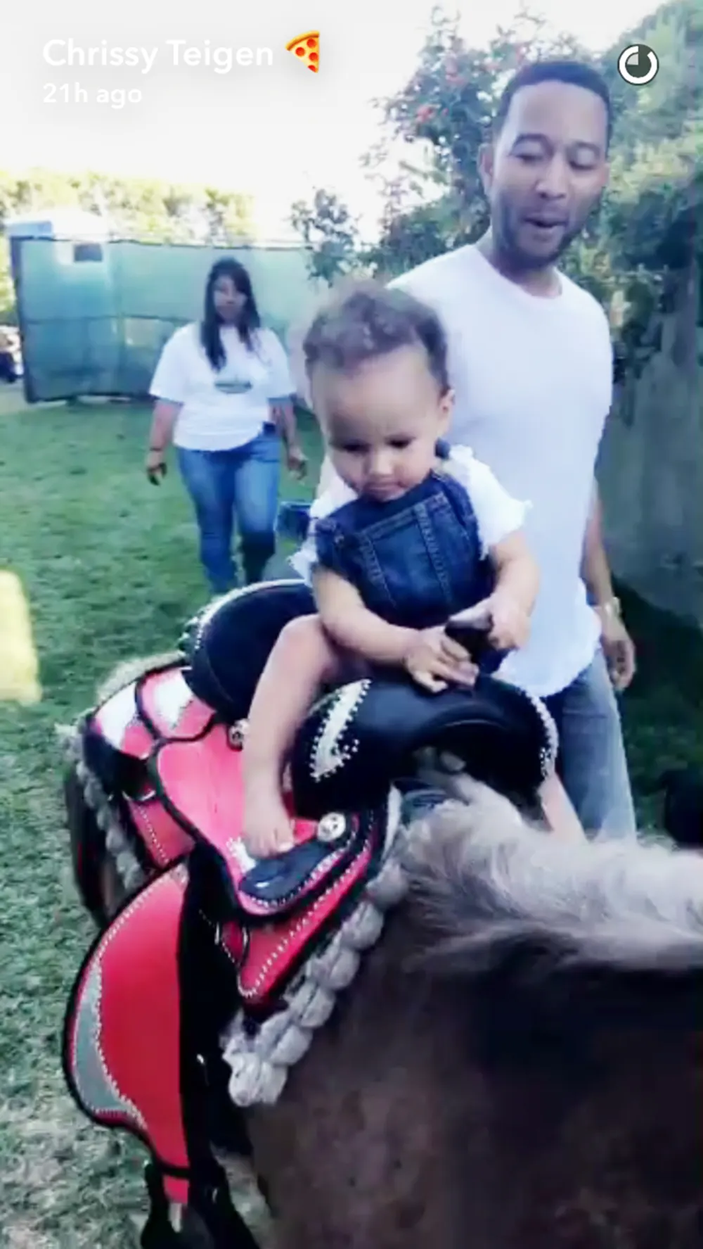 Luna Legend and John Legend