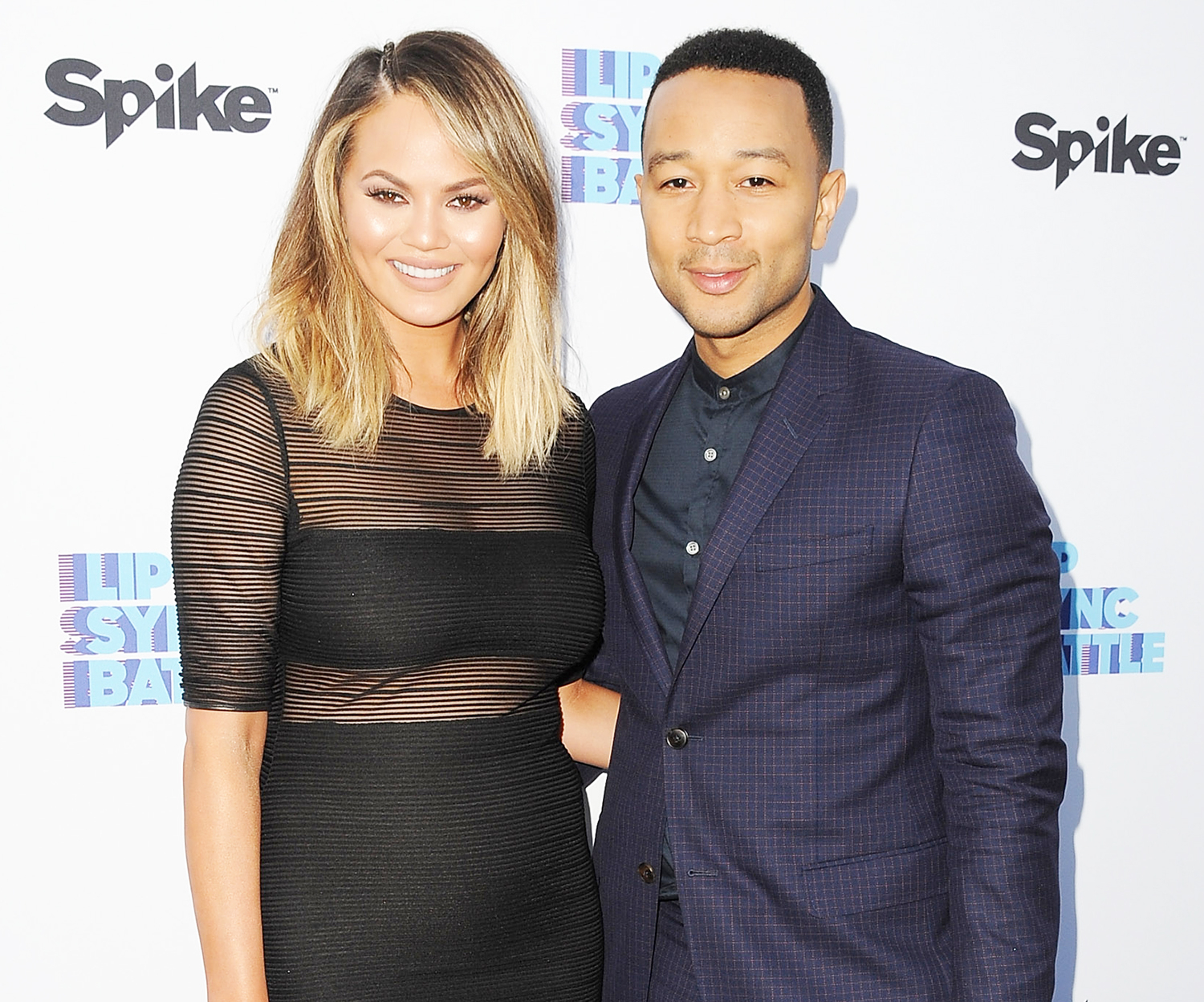 Chrissy Teigen and John Legend arrive at the FYC Event, Spike's 'Lip Sync Battle,' on June 14, 2016, in North Hollywood, CA.