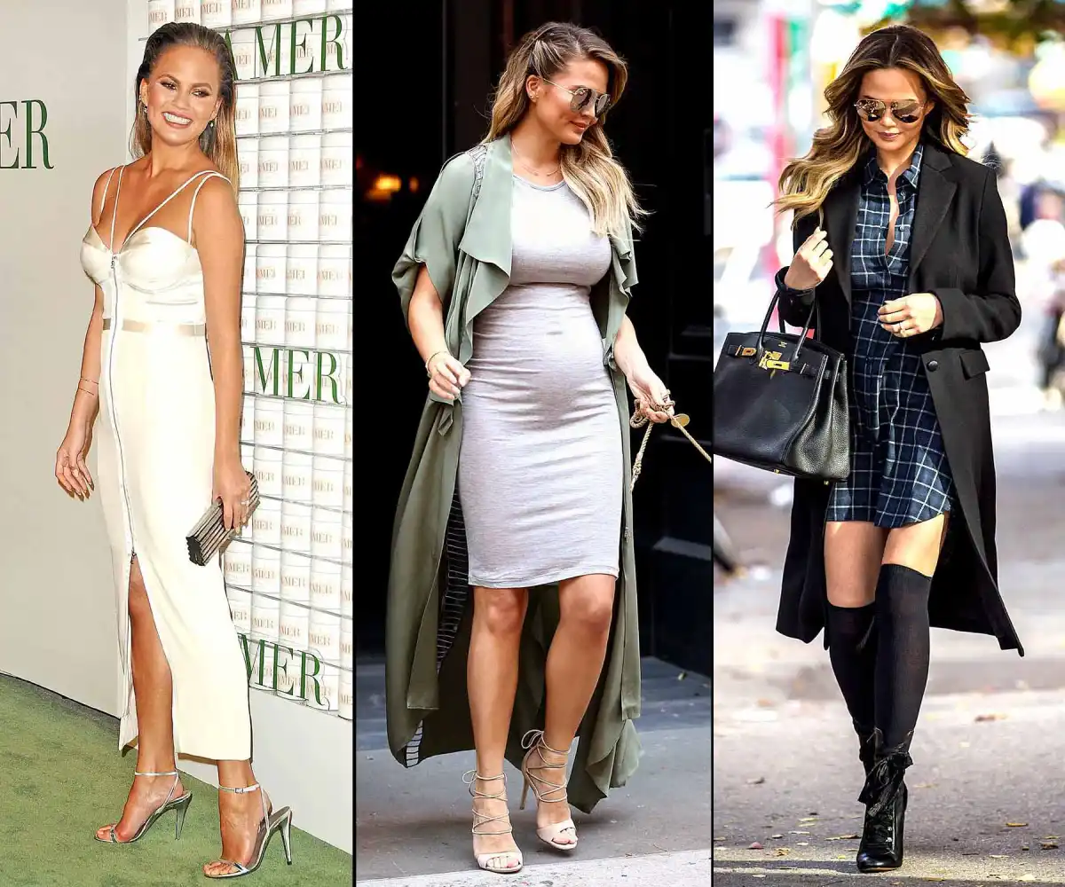 Chrissy Teigen's Pregnancy Style