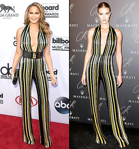 Chrissy Teigen and Rosie Huntington-Whiteley - WWIB