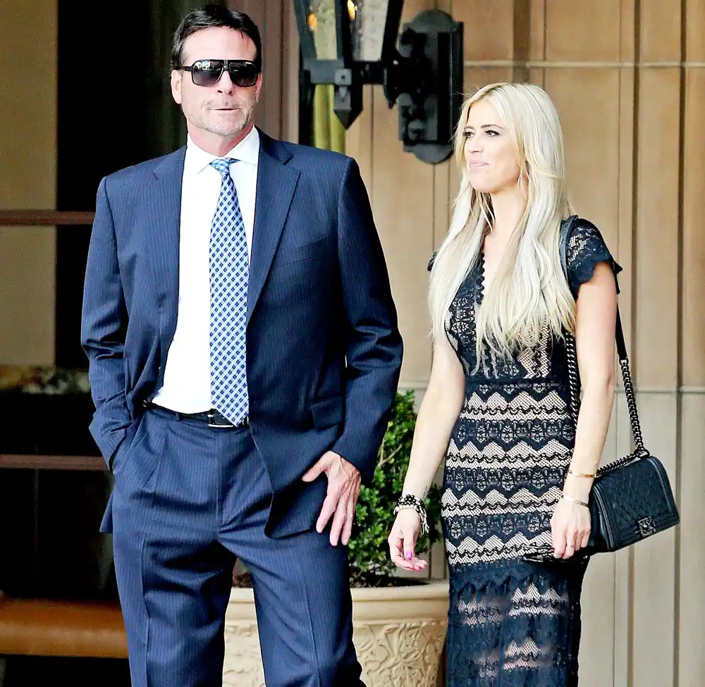 Christina El Moussa celebrates her birthday with a kiss from boyfriend Doug Spedding at the Montage hotel in the 90210.