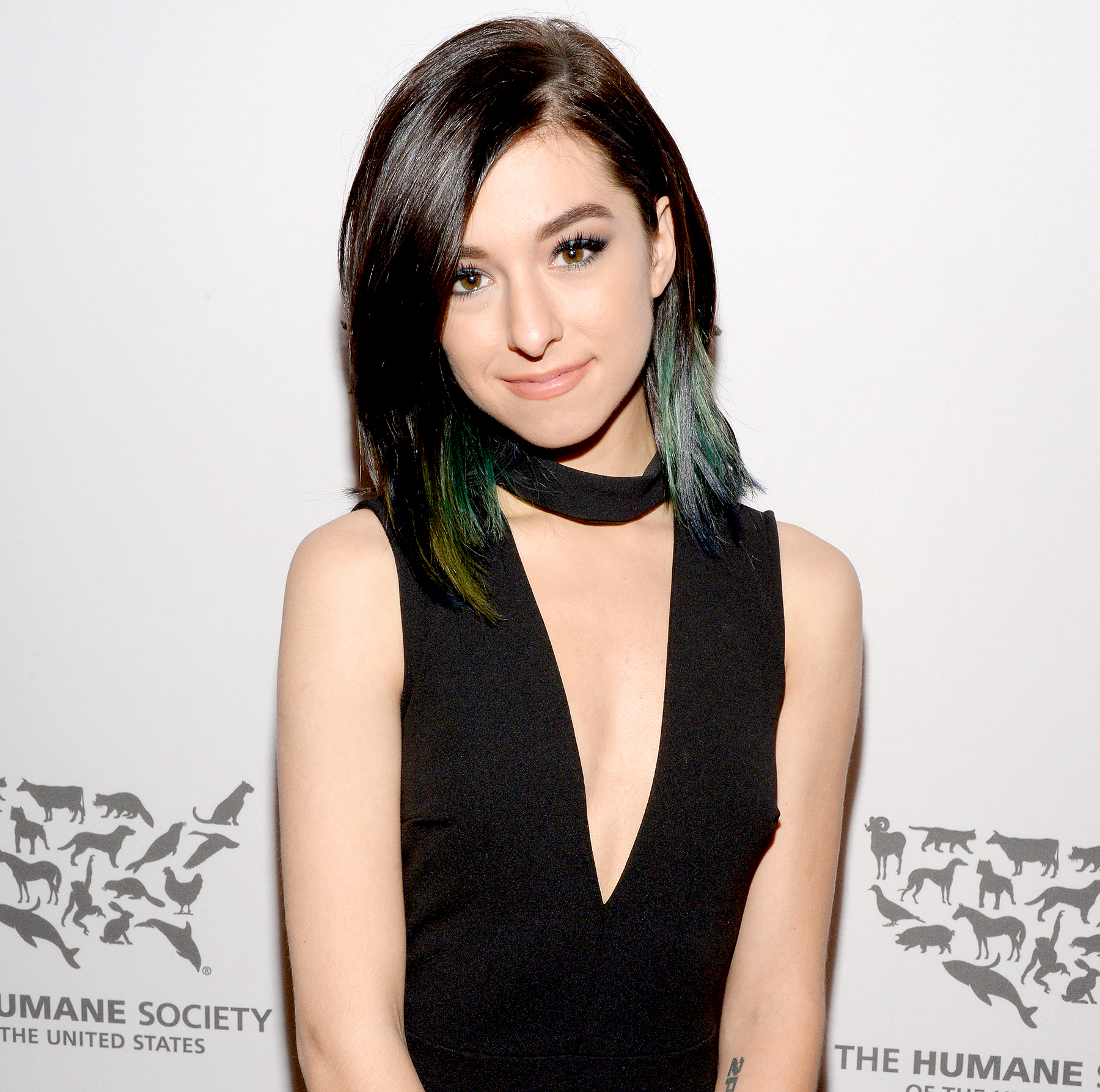 Christina Grimmie attends The Humane Society of the United States' to the Rescue Gala at Paramount Studios on May 7, 2016 in Hollywood, California.