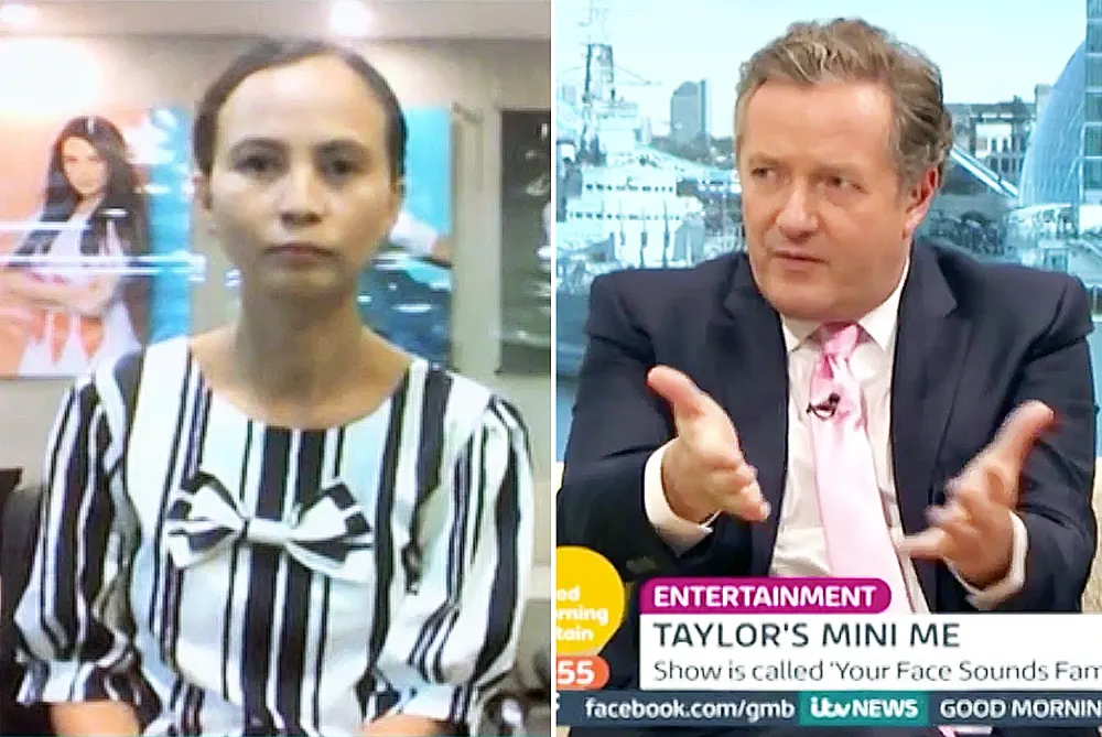 Christy Bernado Piers Morgan