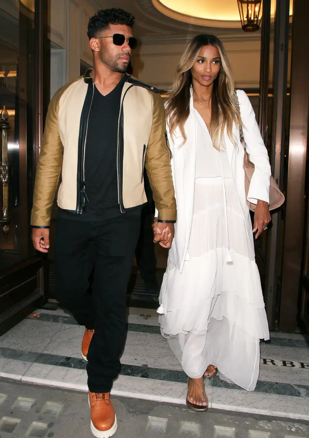 Ciara and Russell Wilson