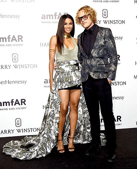 Ciara and Peter Dundas - amFAR