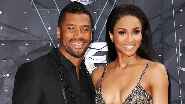 Russell Wilson and Ciara