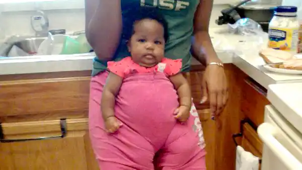 J’Ann Sorhaindo and her niece Ava