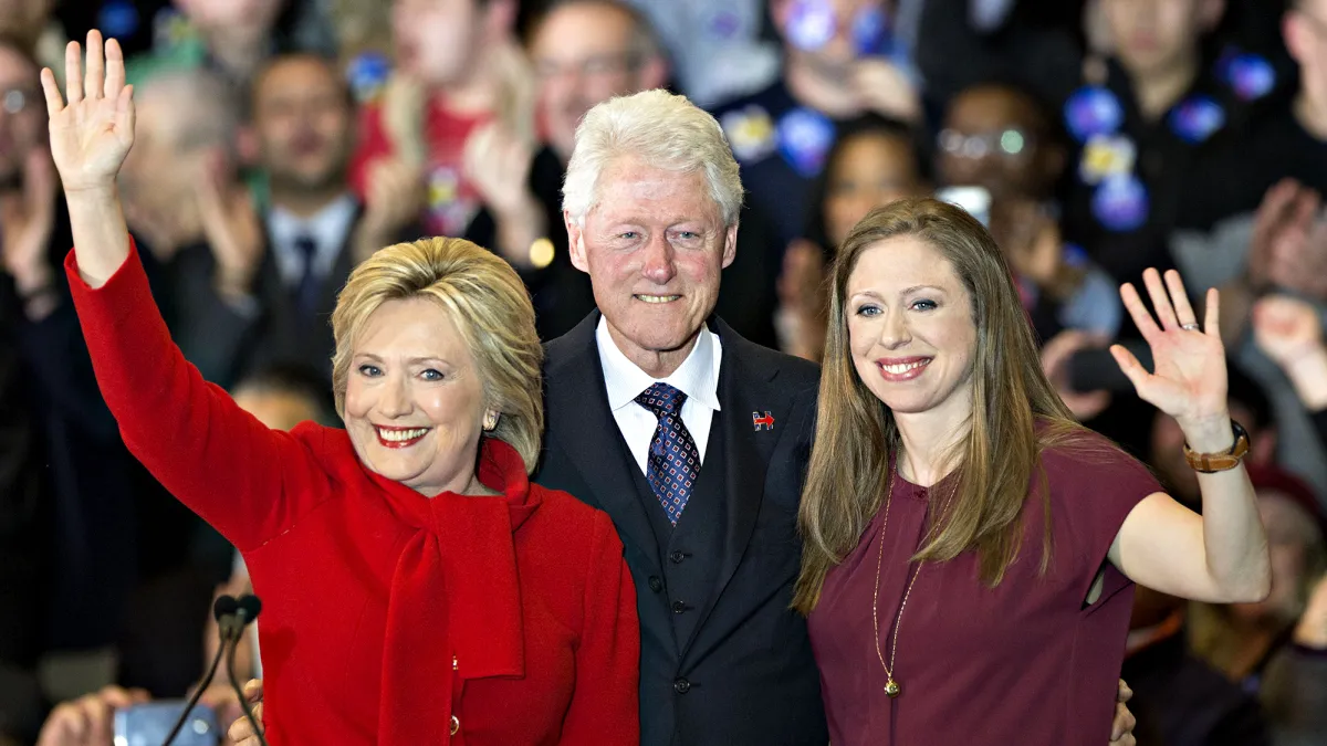 Hillary Clinton Bill Clinton Chelsea Clinton