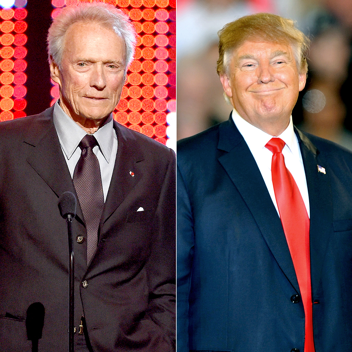 Clint Eastwood and Donald Trump