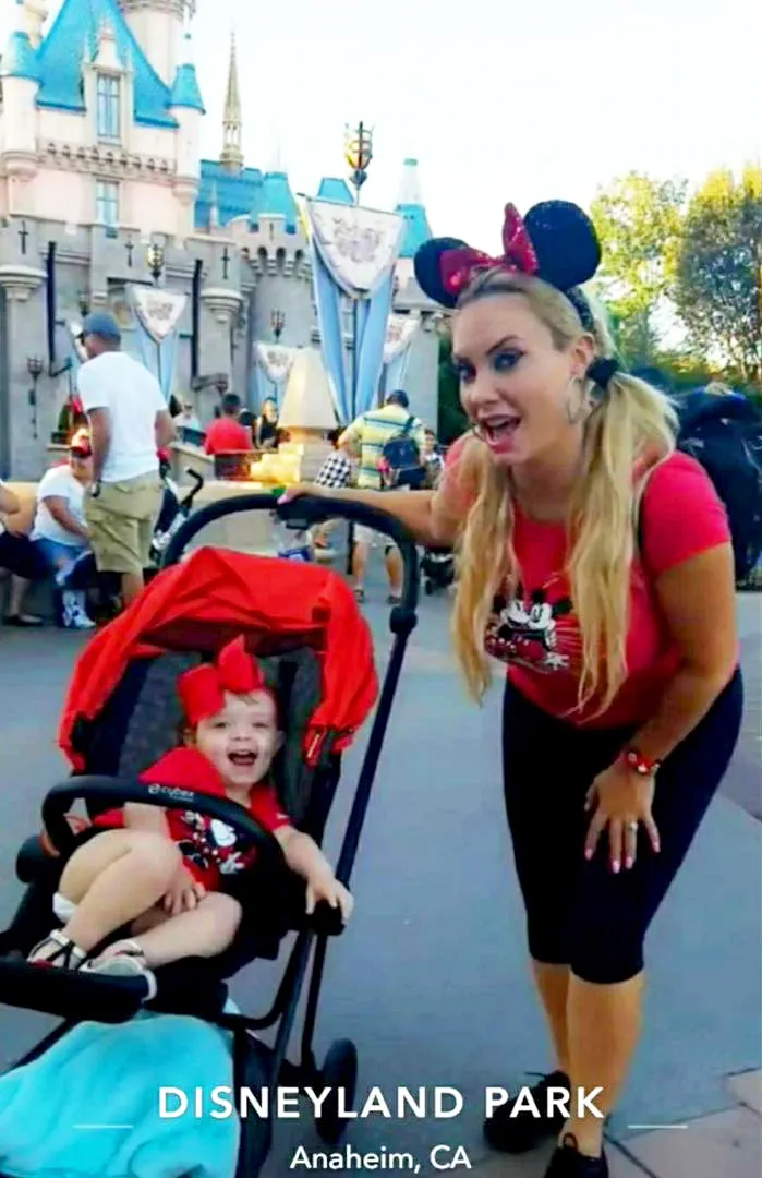 Coco Austin and Chanel Disneyland