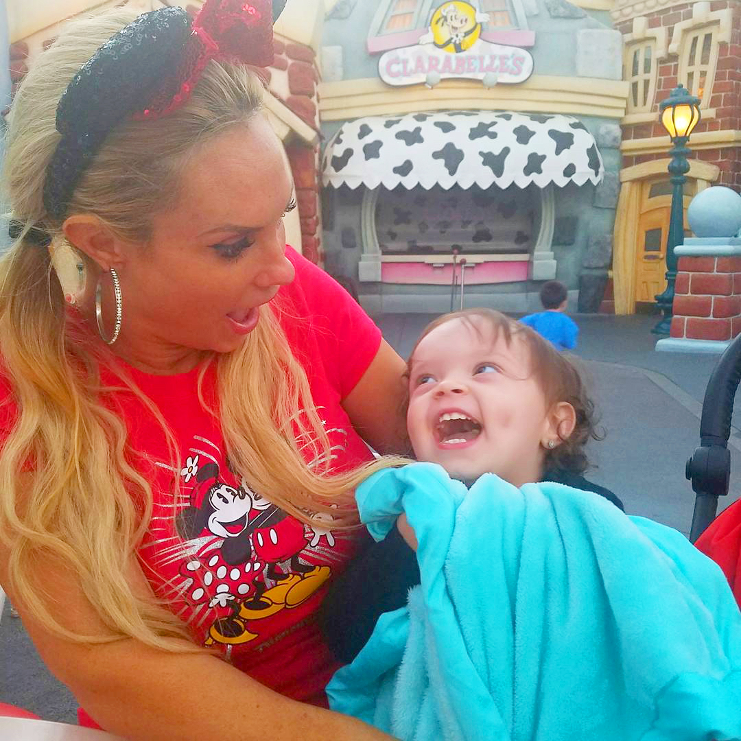 Coco Austin and Chanel Disneyland