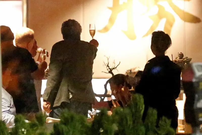 Cooper Hefner, Hugh Hefner, Toast