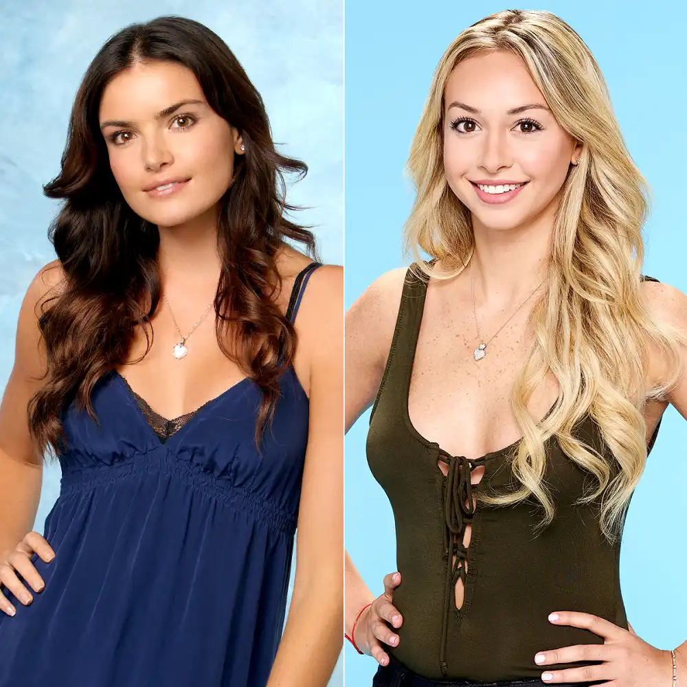 Courtney Robertson and Corinne Olympios