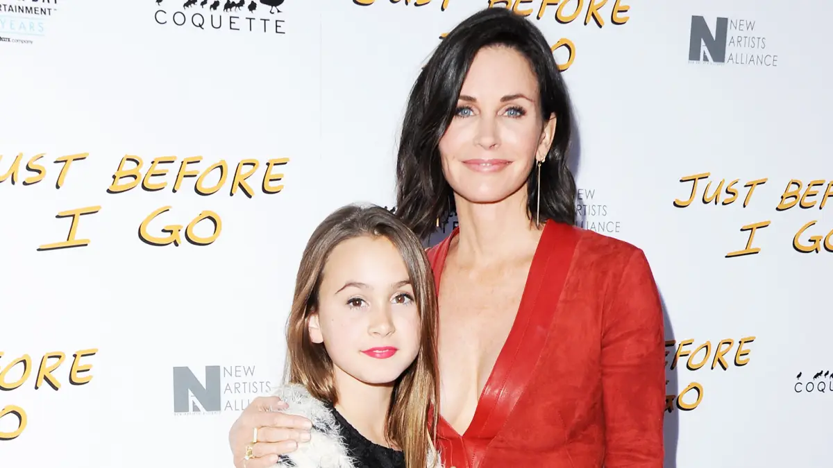 Courteney Cox and Coco Arquette