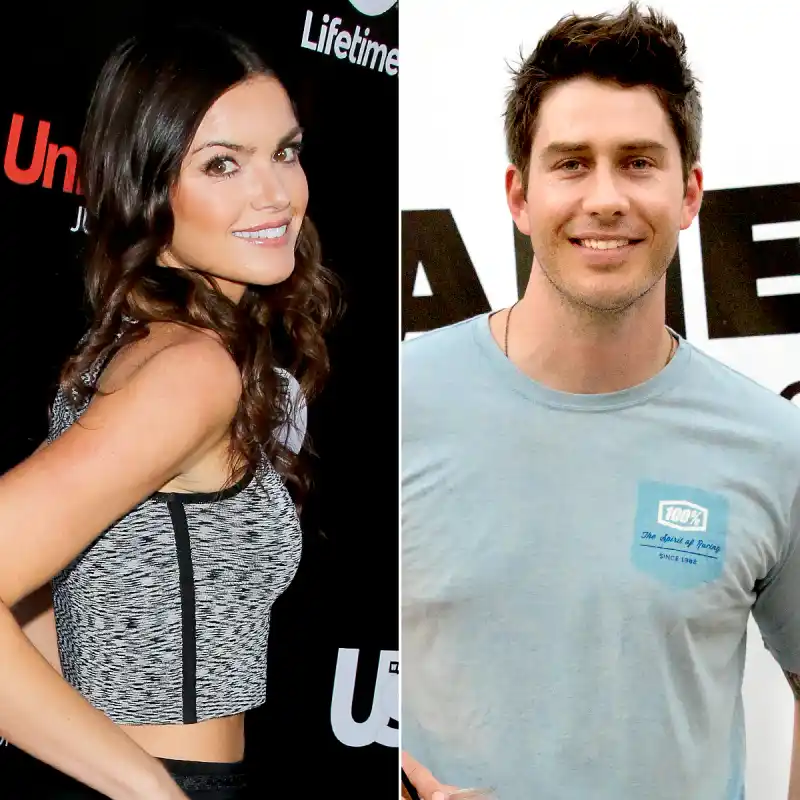 Courtney Robertson and Arie Luyendyk Jr.