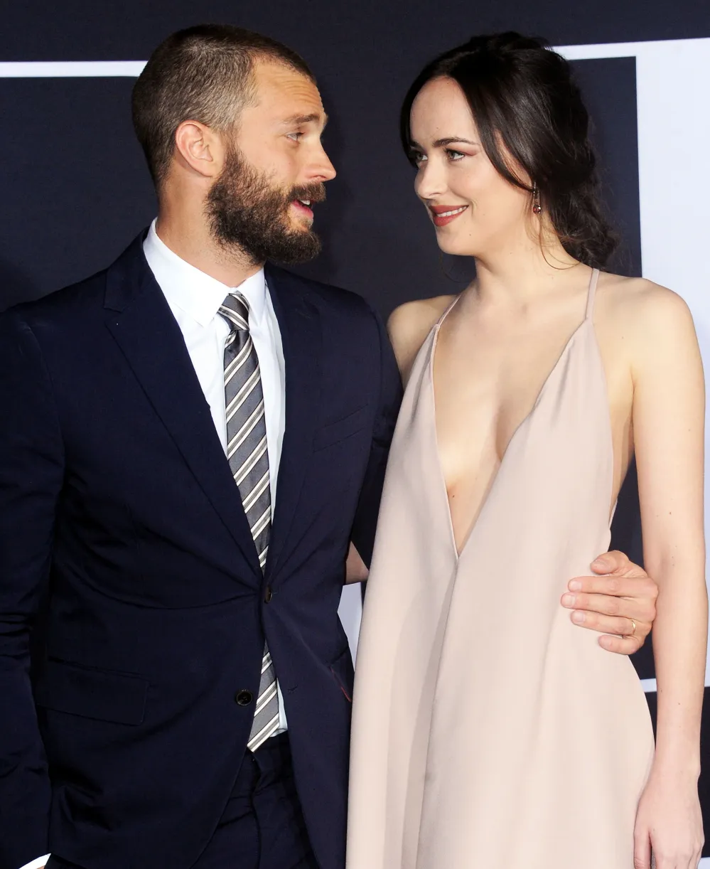 Jamie Dornan and Dakota Johnson