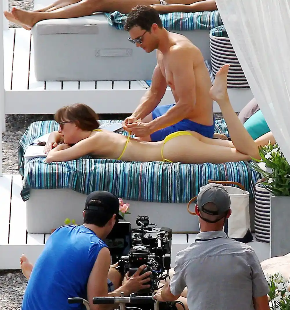 Dakota Johnson Jamie Dornan Fifty Shades Freed