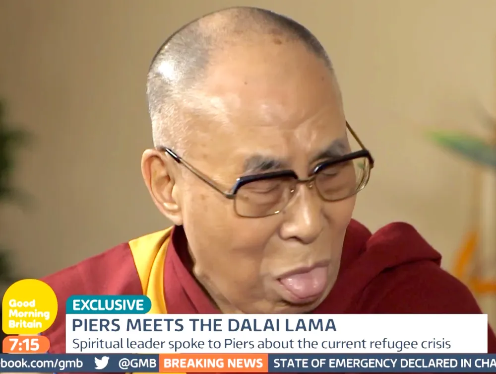 The Dalai Lama comments on Angelina Jolie and Brad Pitt's split.