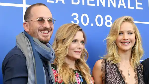 Darren Aronofsky Michelle Pfeiffer Jennifer Lawrence Javier Bardem