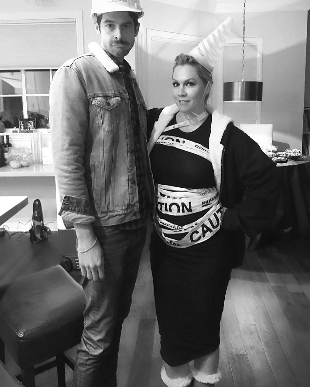 Dave Abrams Jennie Garth Halloween