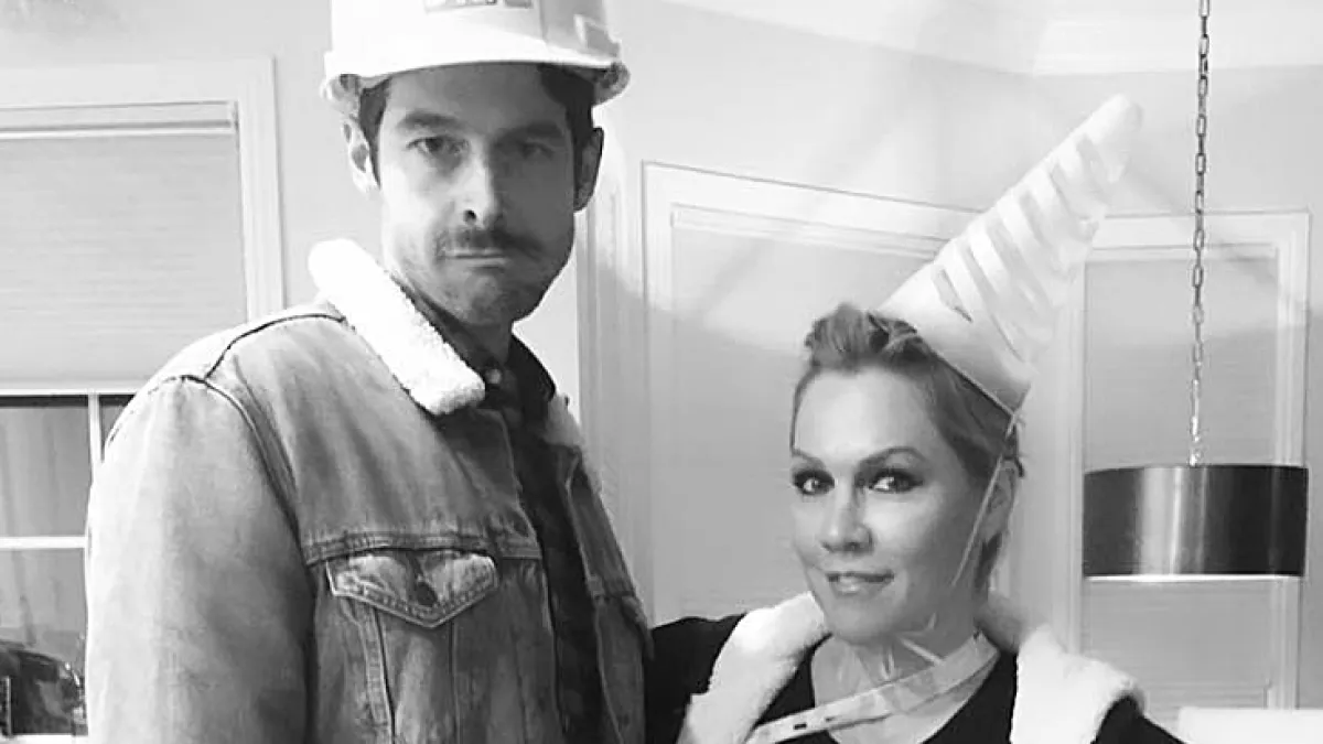 Dave Abrams Jennie Garth Halloween