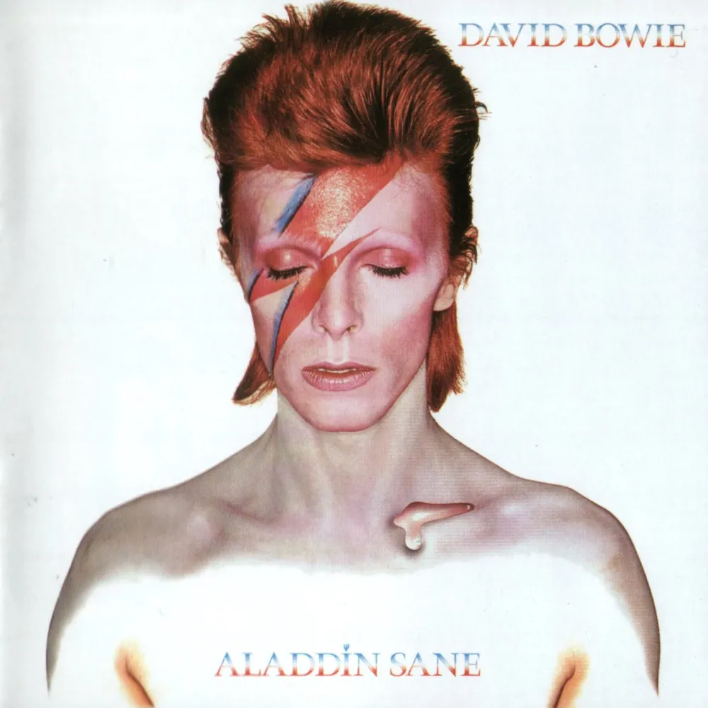 David Bowie&rsquo;s iconic Aladdin Sane album cover