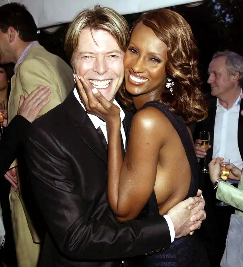David Bowie and Iman