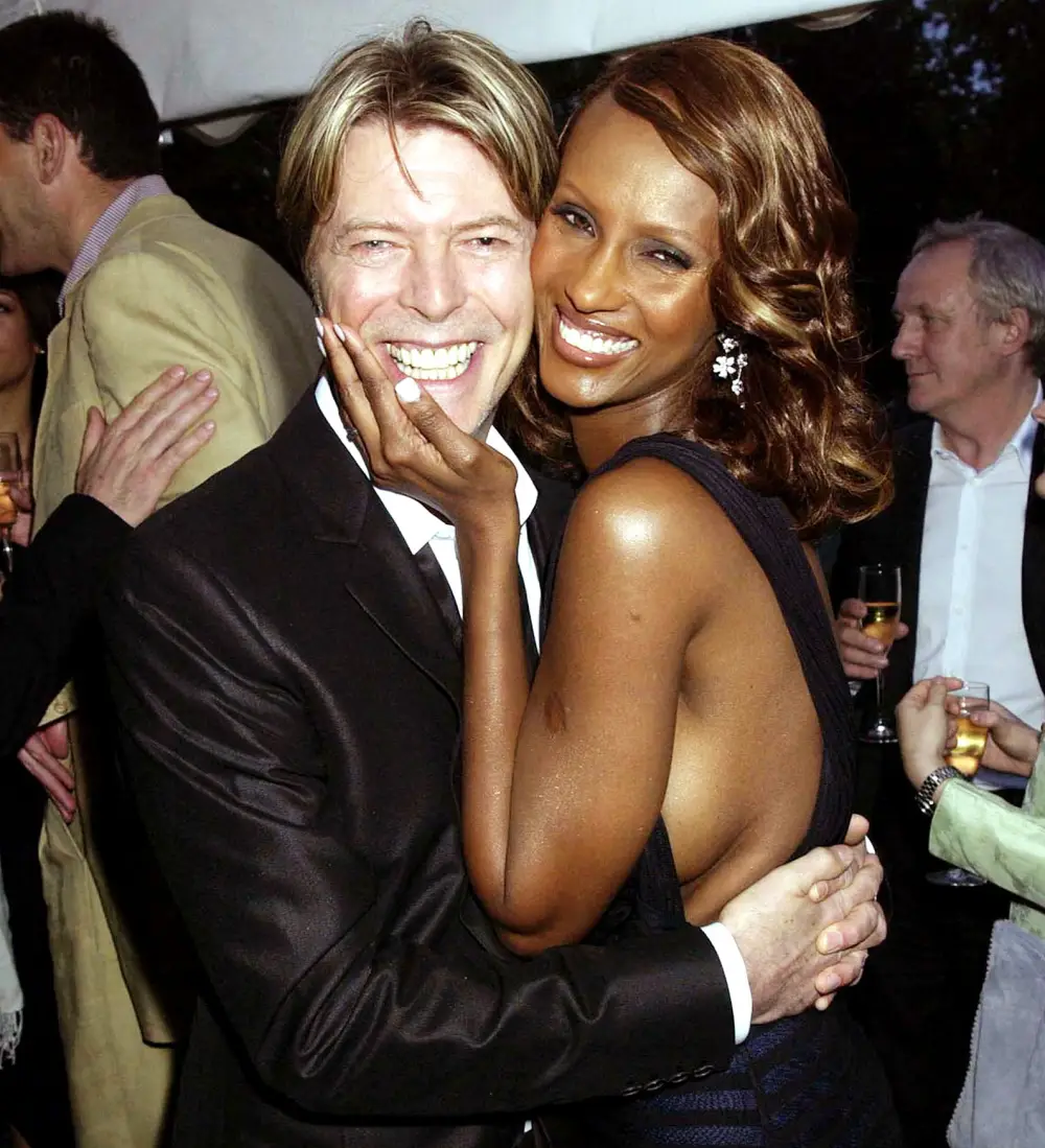 David Bowie and Iman