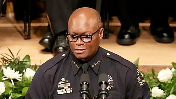 David Brown Dallas shooting memorial