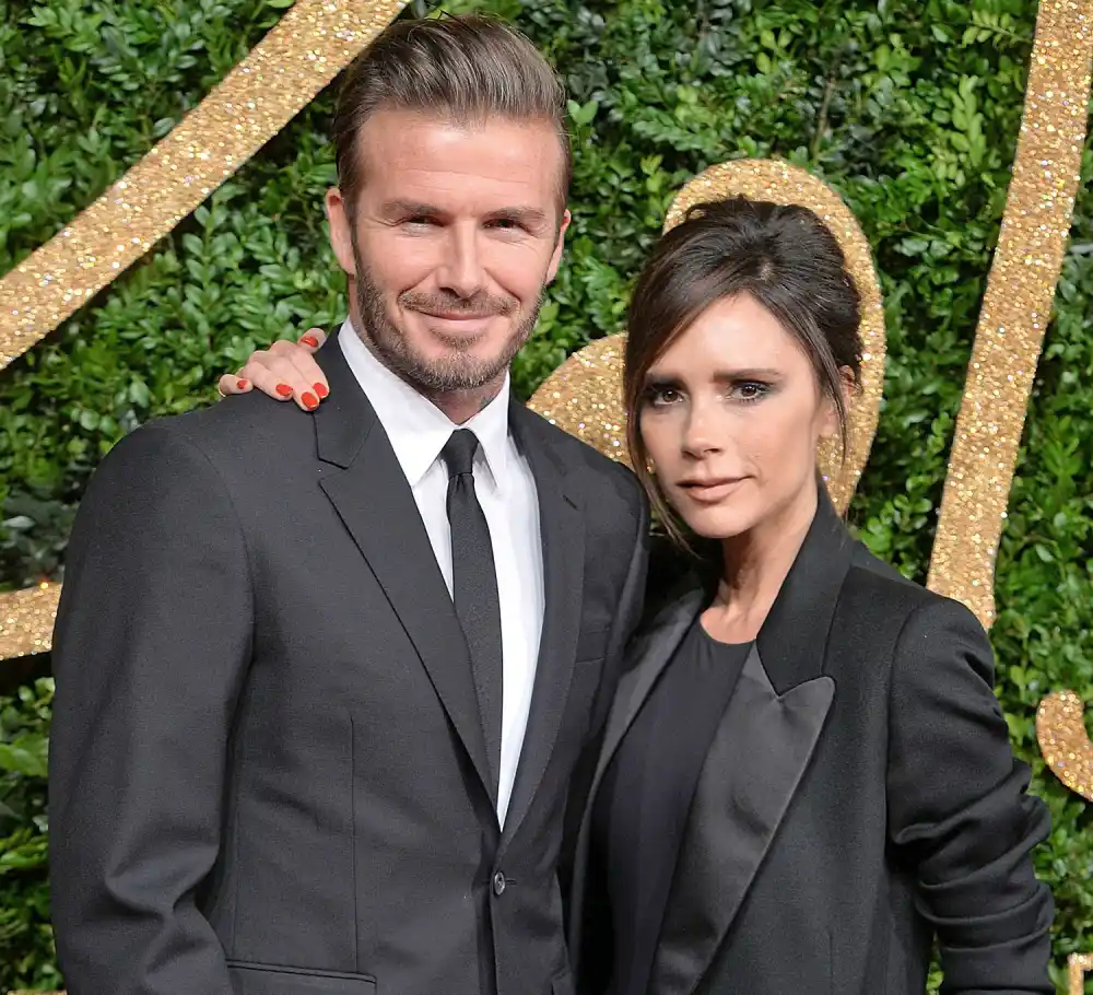 David Beckham and Victoria Beckham