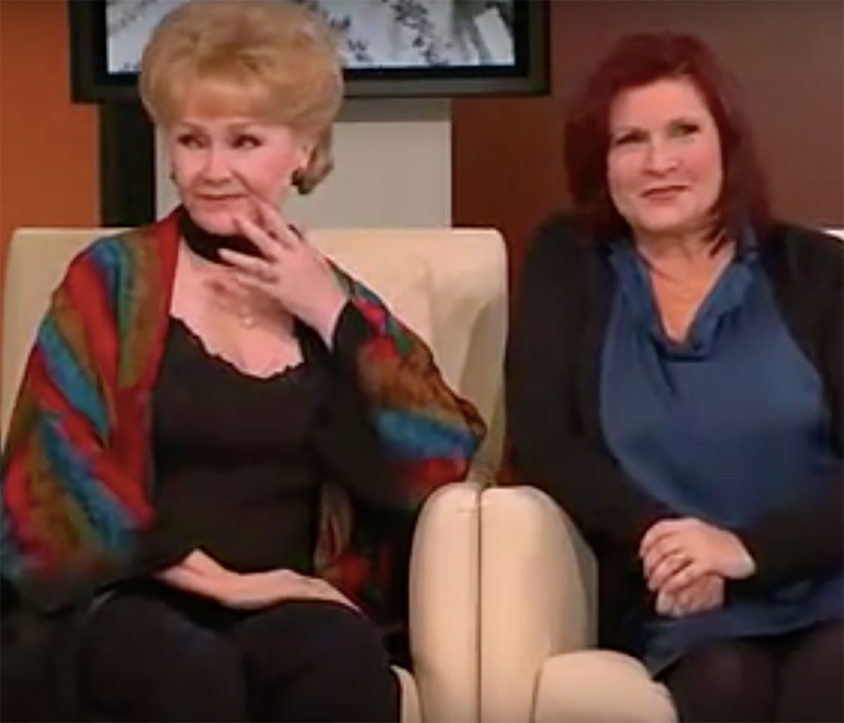 Carrie Fisher, Debbie Reynolds on 'The Oprah Winfrey Show.'