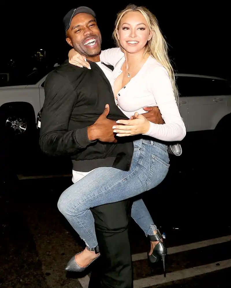 DeMario Jackson and Corinne Olympios